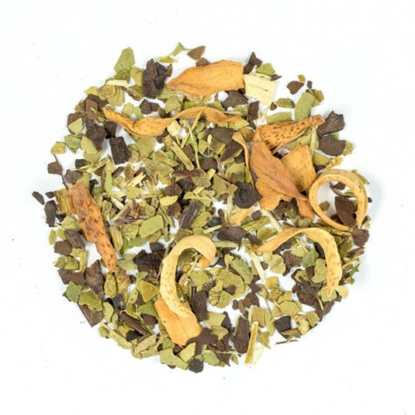 BRAZILIAN MATE ORANGE - Бразилско зелено Мате с портокал - 50 гр. 